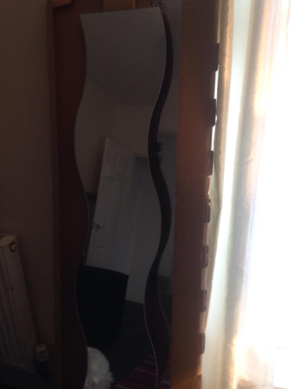 Two Ikea Wavy Krabb Tall Mirrors in B24 Birmingham for £10.00 for sale Shpock