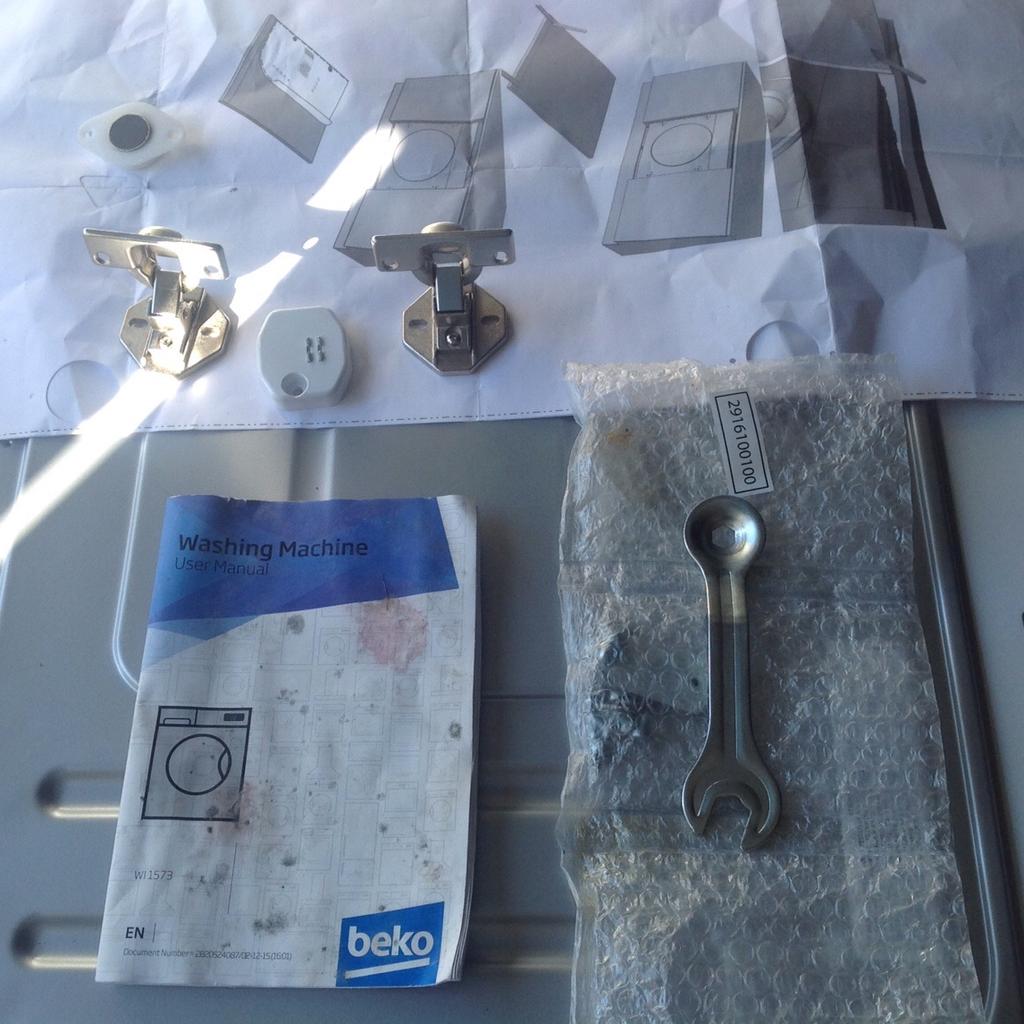 Integrated Washing machine + transit bolts in WS13 Lichfield for £125.