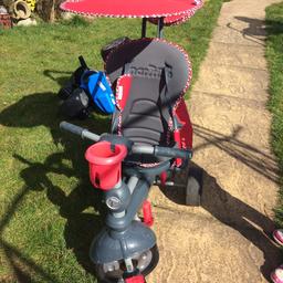 Smart trike- barely used. Few scuffs but only minimal from storage. Colour for boy or girl. Great for the summer: Hollywood area pick up. £30.00 or open to sensible offers 🙂