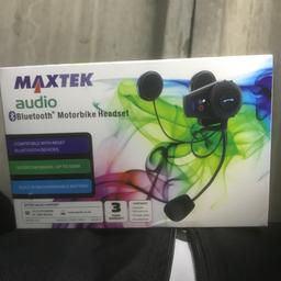 Unopened and unused headset comparable with most Bluetooth devices