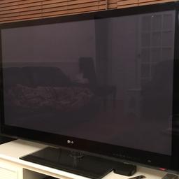 50”LG Plasma TV
Turns on however no picture or sound. Most likely faulty internal power board or fuse, unfortunately don’t have time to repair otherwise a great TV. No cracks or damages to screen.

Need it gone by Sunday 1st April.

Collection only, thanks.