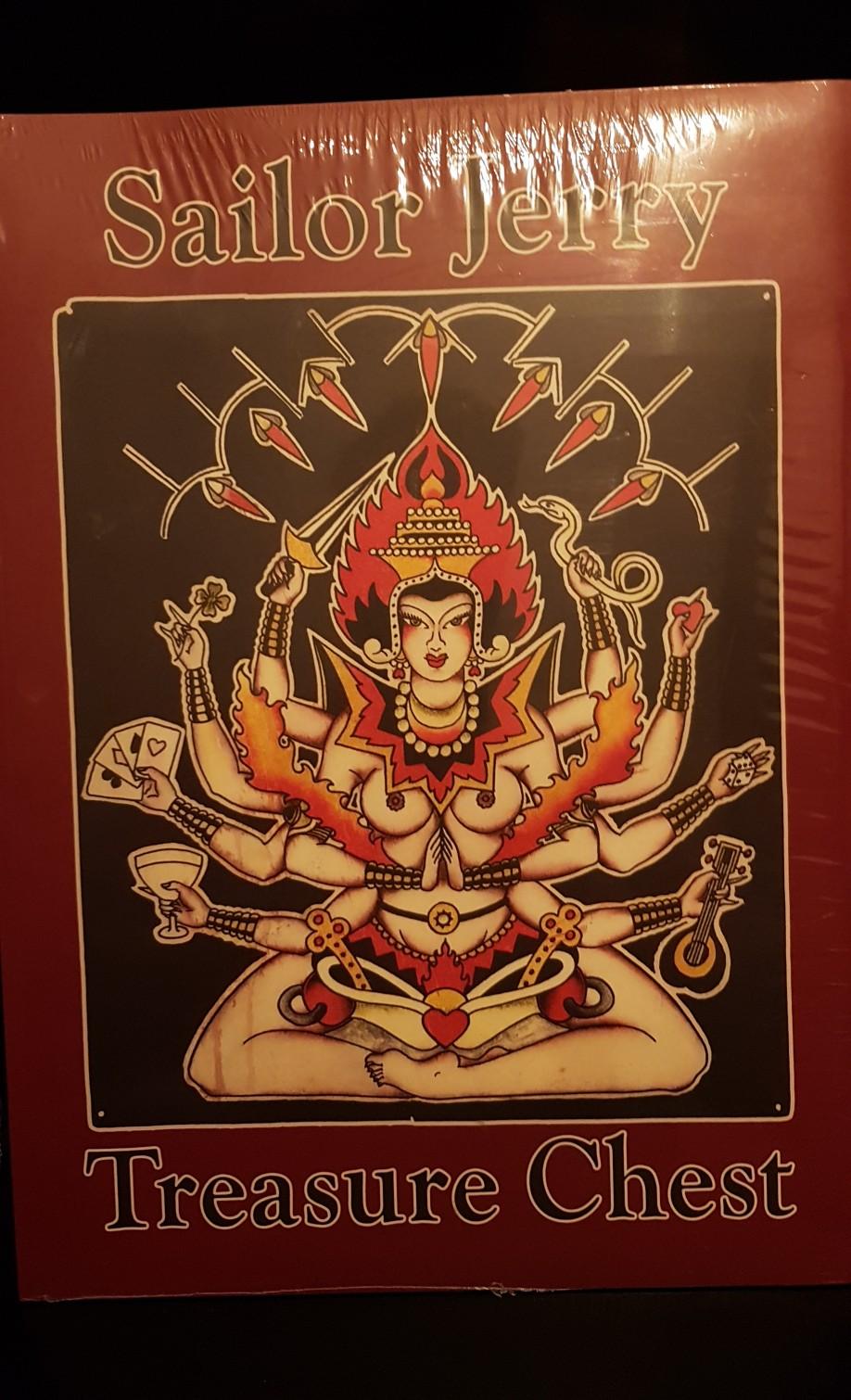 sailor jerry Treasure chest tattoo book in E4 London Borough of