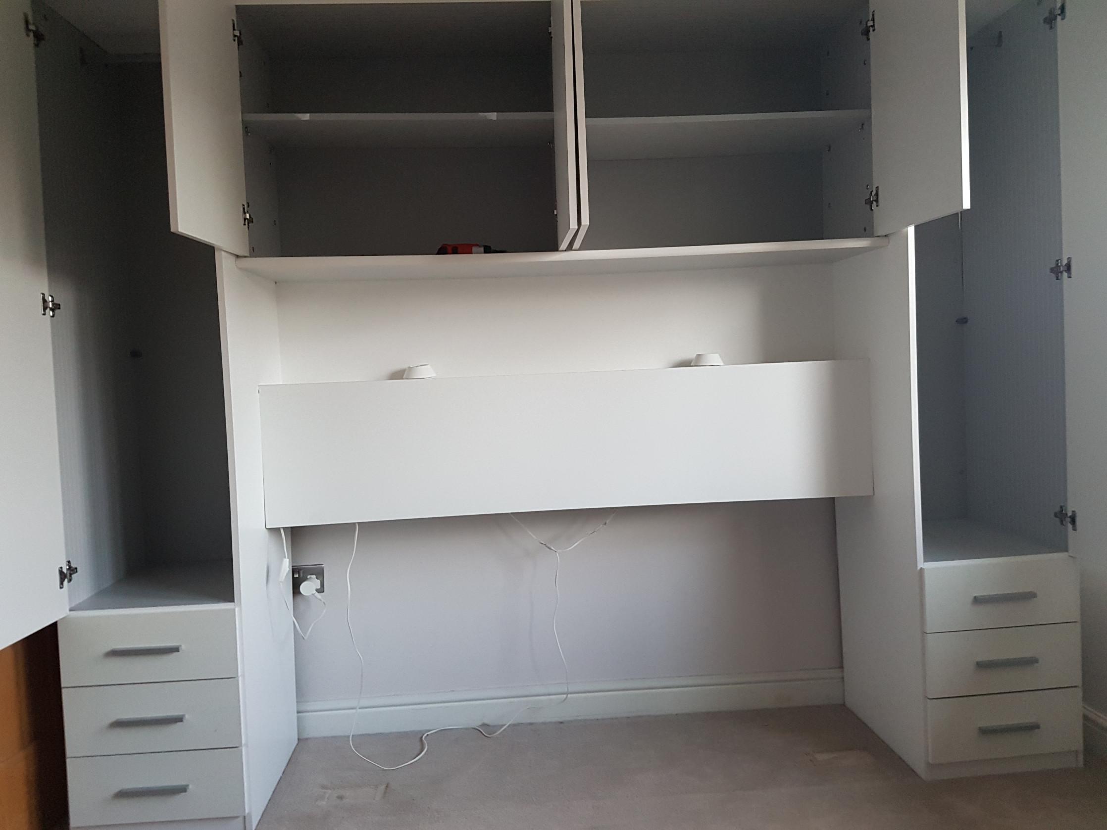 Prague Gloss Overbed Unit in Carlisle for £100.00 for sale | Shpock