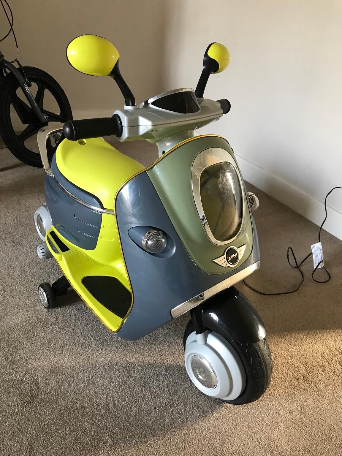 Mini cooper scooter 6v ride on on sale