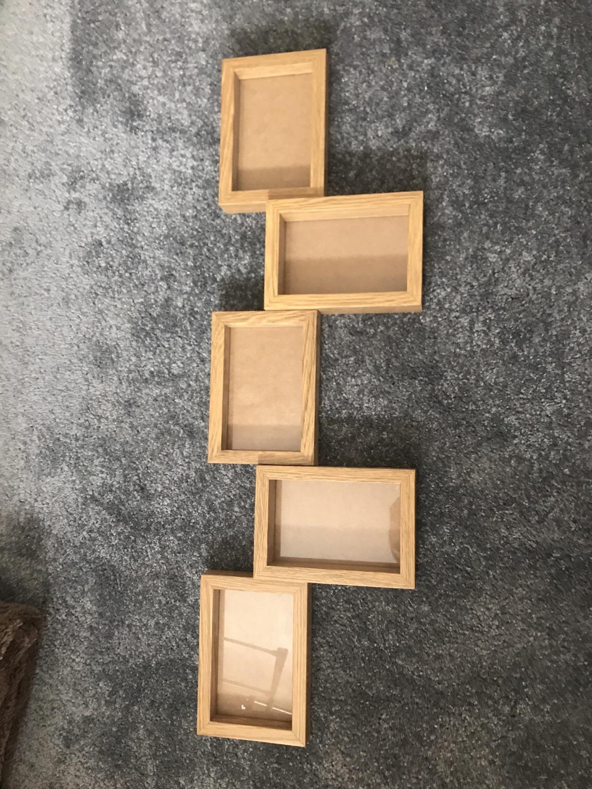 Next oak effect multi photo frame in Doncaster für 5,00 £ zum Verkauf