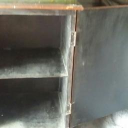 Cuboard with like books finish 2 shelves & 1 draw £