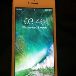 iPhone SE for sale
64gb
Unlocked to all networks
Small minor chips around rim of phone as shown in photos but is working in excellent condition.
Original packaging is gone but I will put it in a box and a charger will be included. Protective screen is also on phone.
Advertised elsewhere so will go quickly.