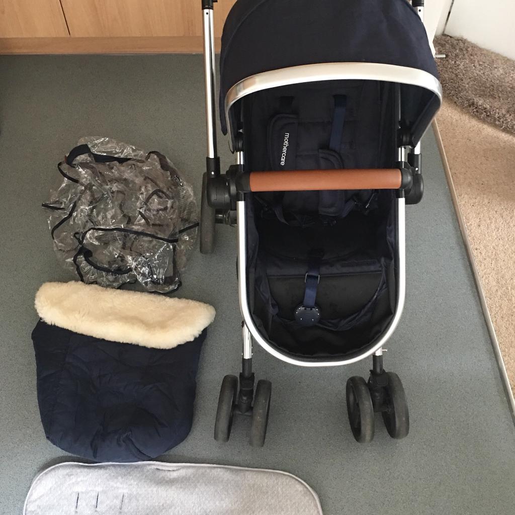 Mothercare orb pram grey best sale