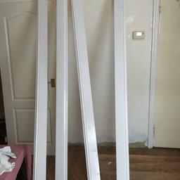 i have 4 set of brand new white dulux painted gloss skirting boards for sale. bought extra so not needed . not used