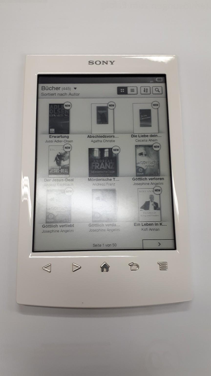 Ebook Reader Sony PRS T2 weiß in 6112 Wattens for €39.00 for sale Shpock