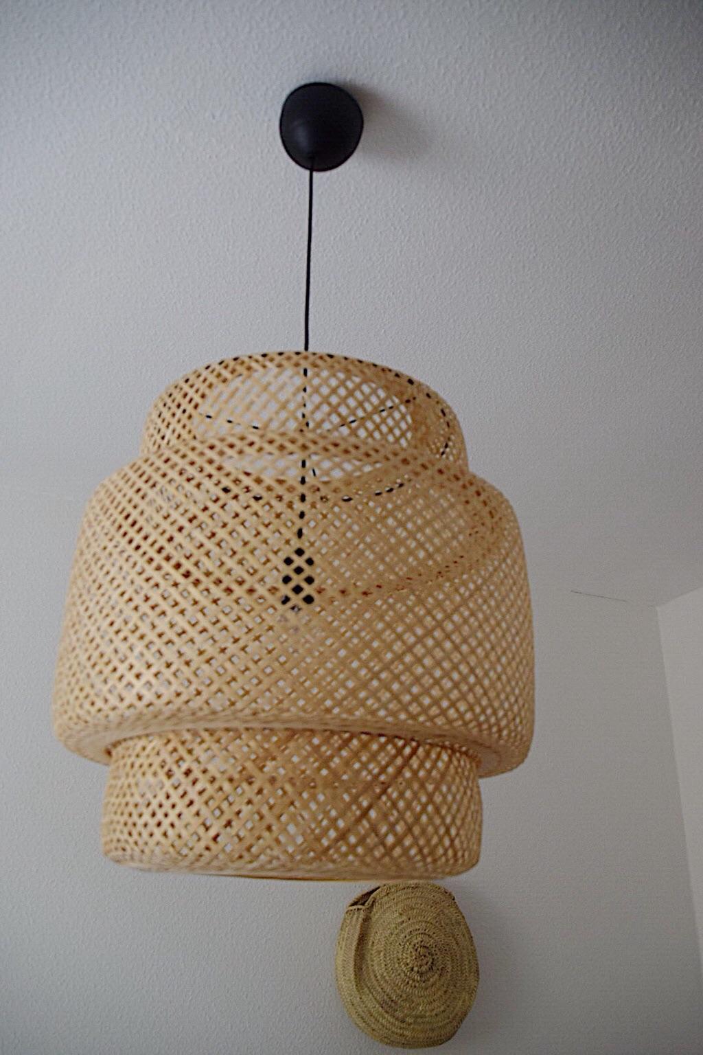 Bambus Ikea Hängeleuchte Lampe Decke Sinnerli in 07743 Jena für 40,00
