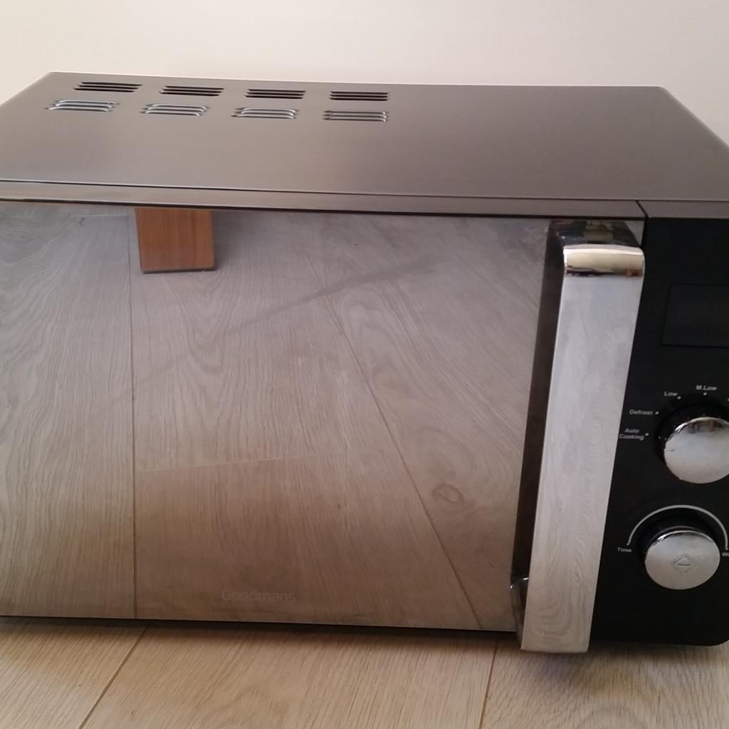 Goodmans 20L Microwave - Black, Kitchen Electricals
