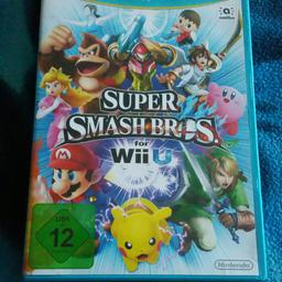 Biete hier das Spiel Super Smash Bros.für Wii U an.Spiel und Hülle sind in einem sehr guten Zustand.

Versand möglich gegen Aufpreis...PayPal vorhanden
