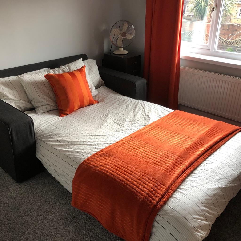 Ikea Sofa Bed in Anthracite Grey in CF38 Village for £150.00 for sale