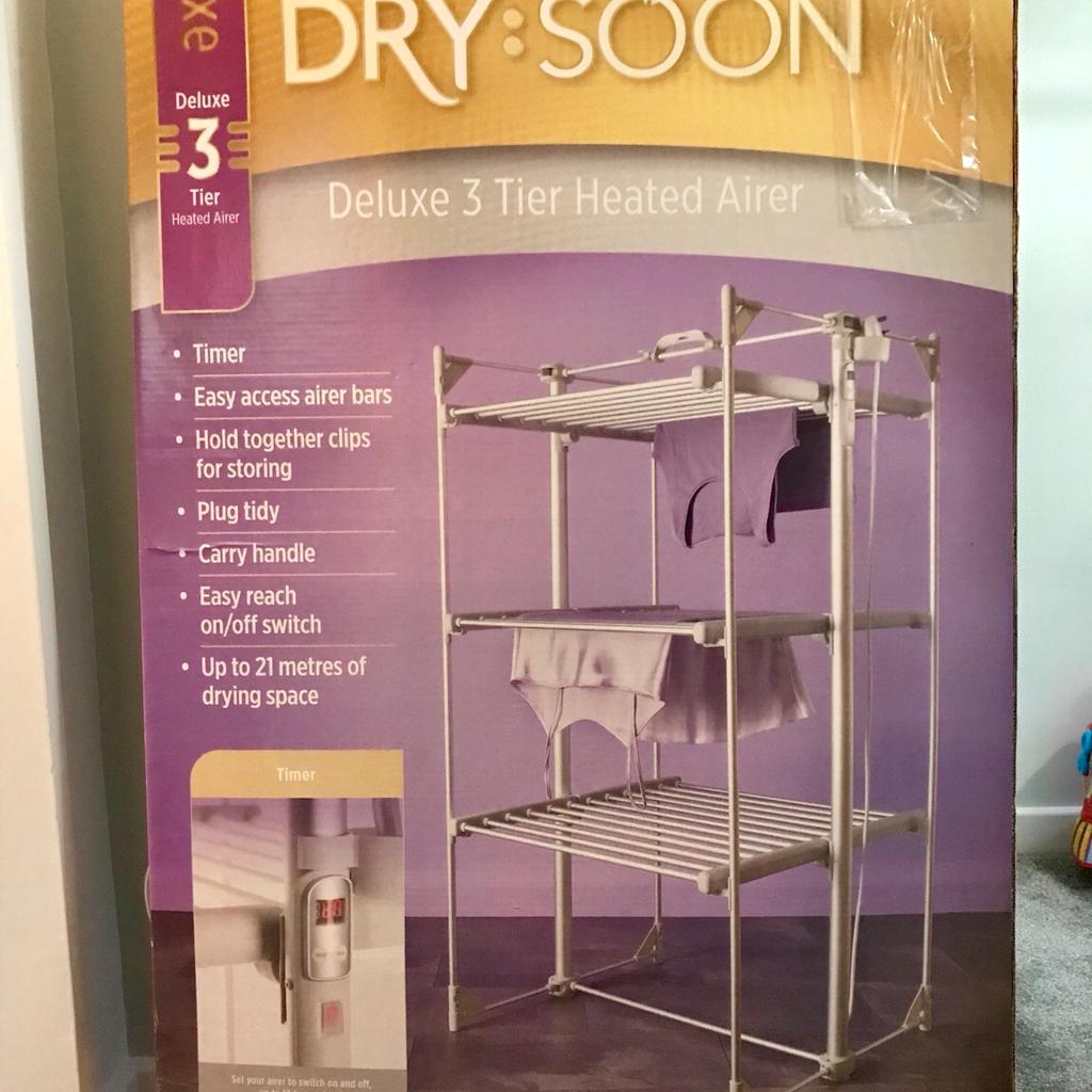 Lakeland deluxe airer hot sale