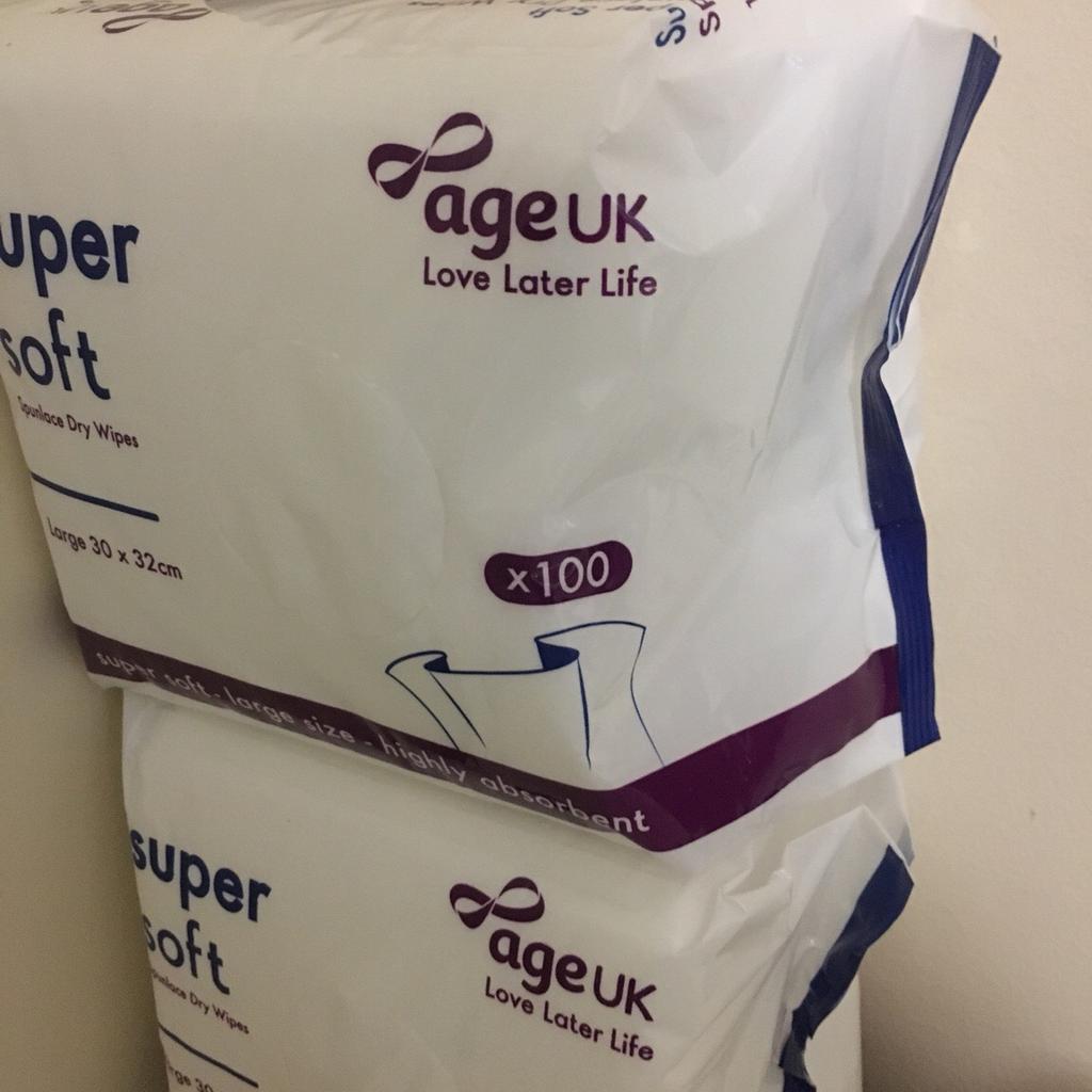 Age uk dry wipes in B29 Birmingham für 1,50 £ zum Verkauf Shpock DE