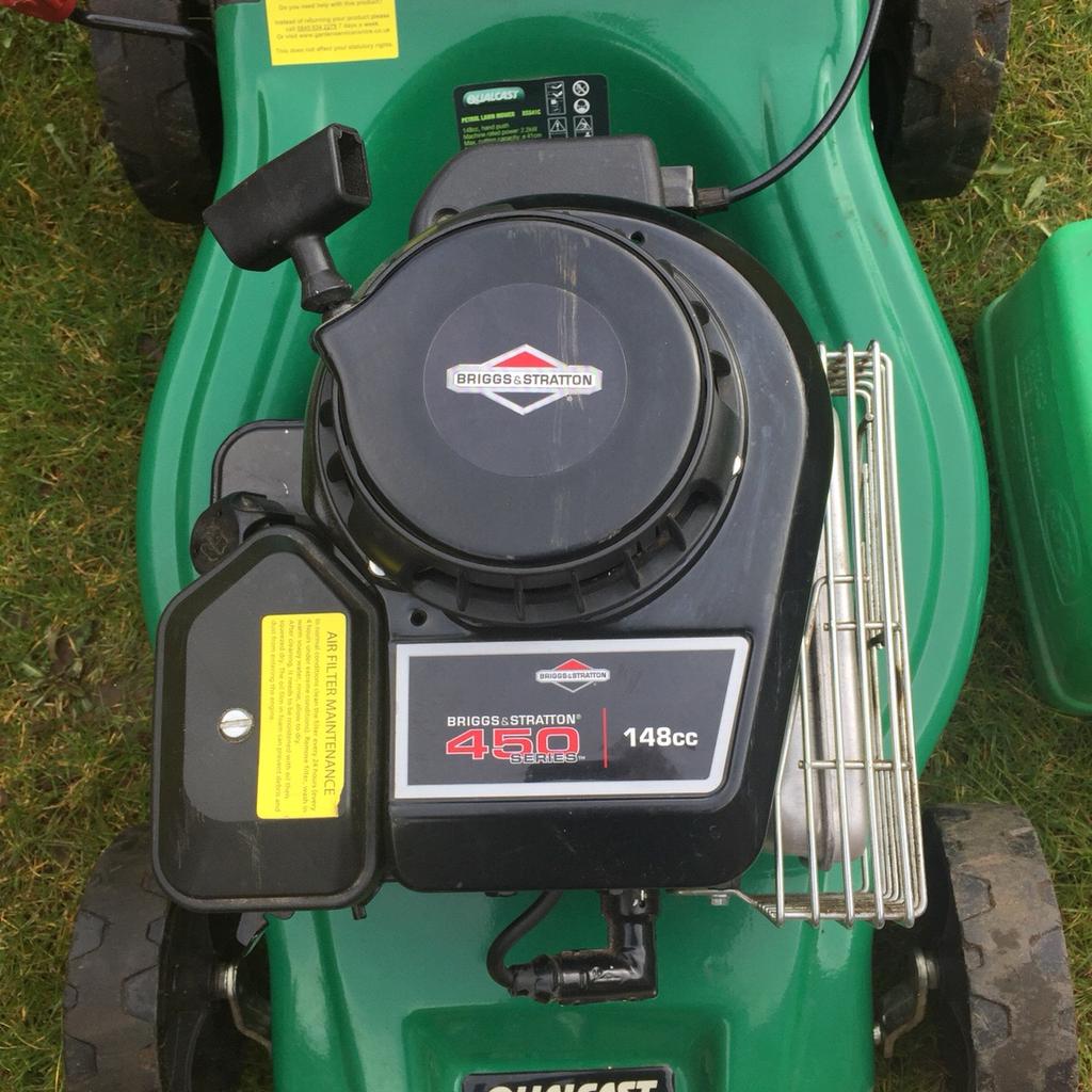 QUALCAST XSS41C PETROL PUSH MOWER in Cannock Chase for 70.00 for sale Shpock