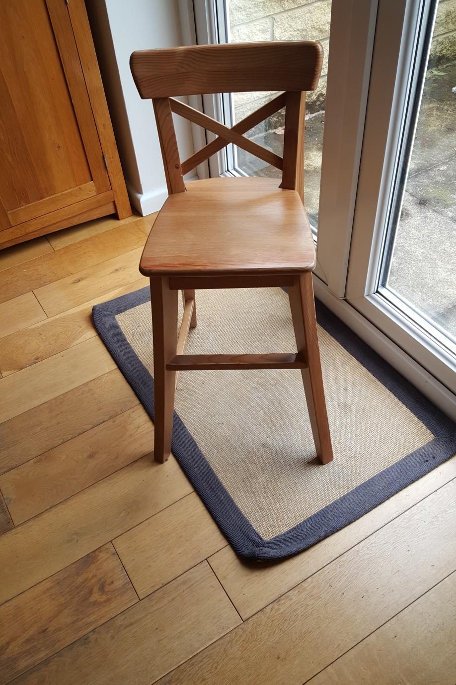 Ikea "Ingolf" children's tall dining chair. in BD20 Craven für 30,00