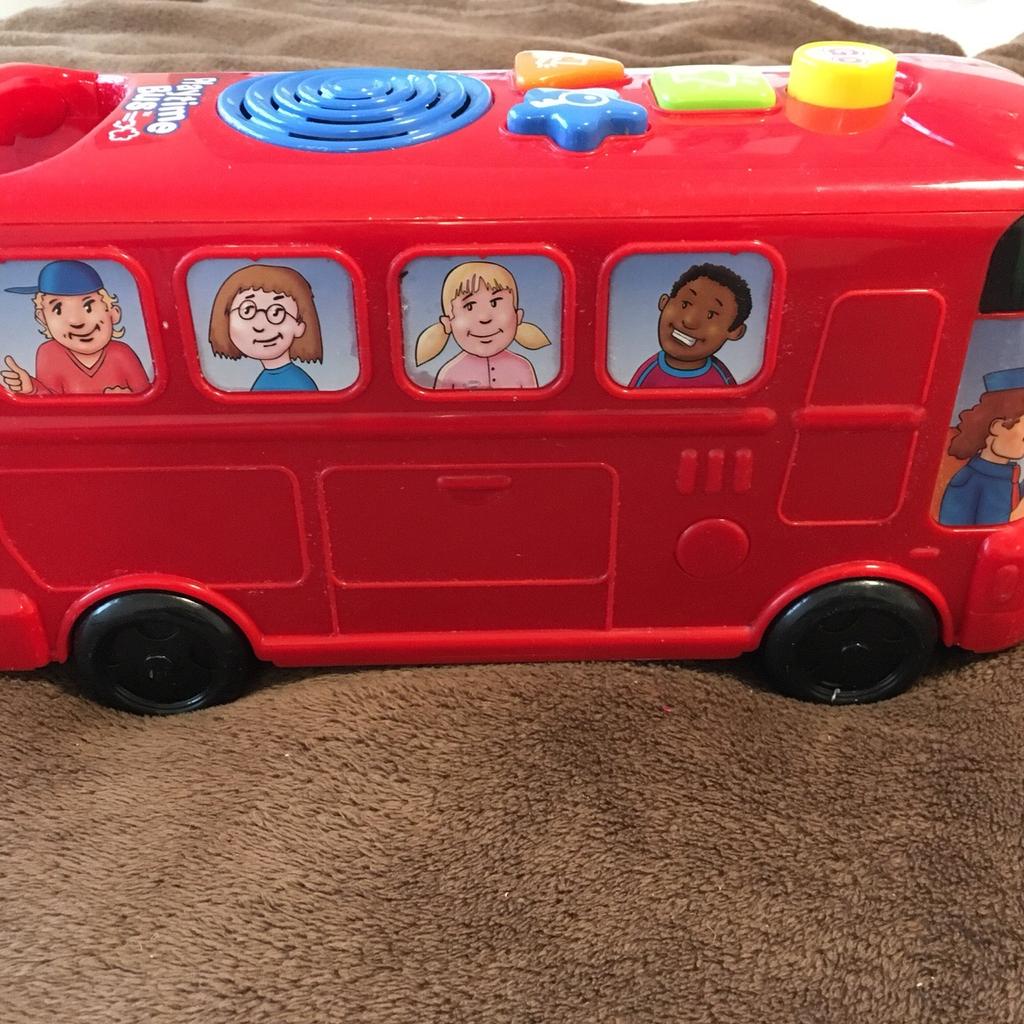 Vtech playtime cheap bus with phonics