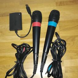 Für die PS3 SingStar Mikrofon 2 Stück, voll Funktionsfähig

Preis 20€ VB