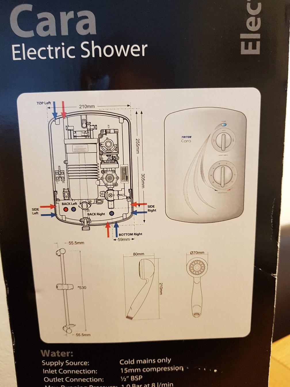 Triton Cara 10.5 kw electric shower in ME16 Maidstone for £65.00 for