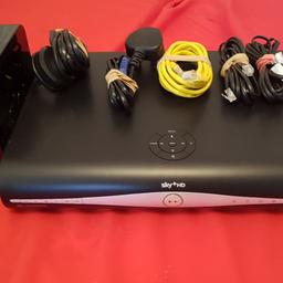 SKY HD BOX AND CABLES