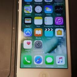 Iphone 5 da 32 GB Bianco sembra nuovo!
Nessun difetto, senza grazzi sembra nuovo.
Nessun blocco perfettamente funzionante
Ho la scatola ma non è la sua originale
Senza accessori Solo Telefono