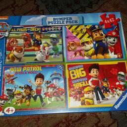 Brand New Paw Patrol puzzles

It has 4 puzzles with 42 pieces

Collections from Sutton SM1