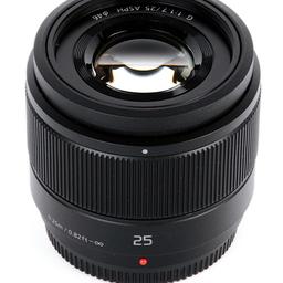 Here i have my beast of a prime lens with a 25mm focal range or 50mm equivalent on a full frame sensor in mint condition and a 1.7 f stop. NO original box will be packed securely. It comes with both side lens caps and a Gobe variable ND filter. Like i said its in mint condition. Any question please ask.