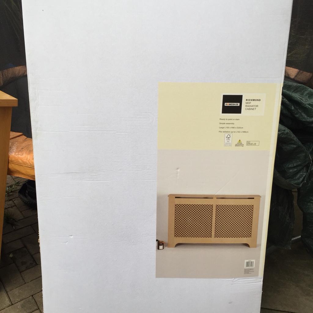 Homebase Richmond mdf large radiator cover in B30 Birmingham for £60.00