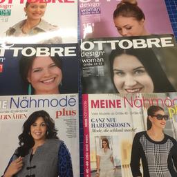 Zeitschriften mit Schnittmusterbögen sind neuwertig
Versand und Paypal möglich
Pro Ottobre 5,00
Pro Nähmode 3,50€