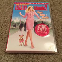 DVD Legally Blonde 2

Cash on collection 

Any questions please ask