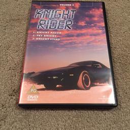 DVD Knight Rider Episodes Vol 2

Cash on collection

Any questions please ask