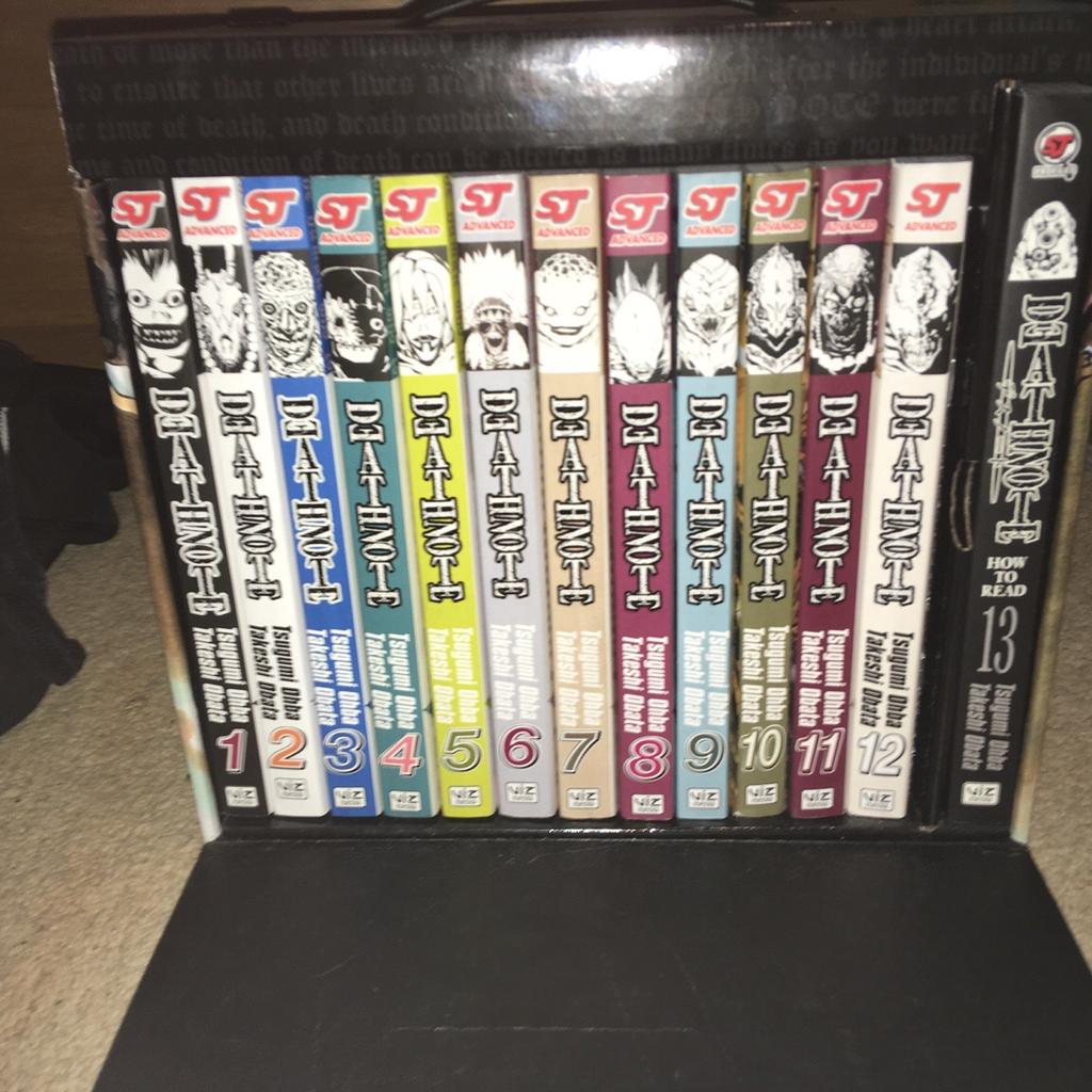 DEATH NOTE MANGA - COMPLETE SET in AL3 Markyate for £20.00 for sale ...