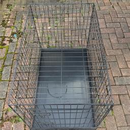 3ft|3ft dog cage with metal tray