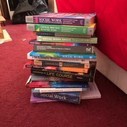 44 social work books cost over a 1000 when bought for my degree. £50 Ono
