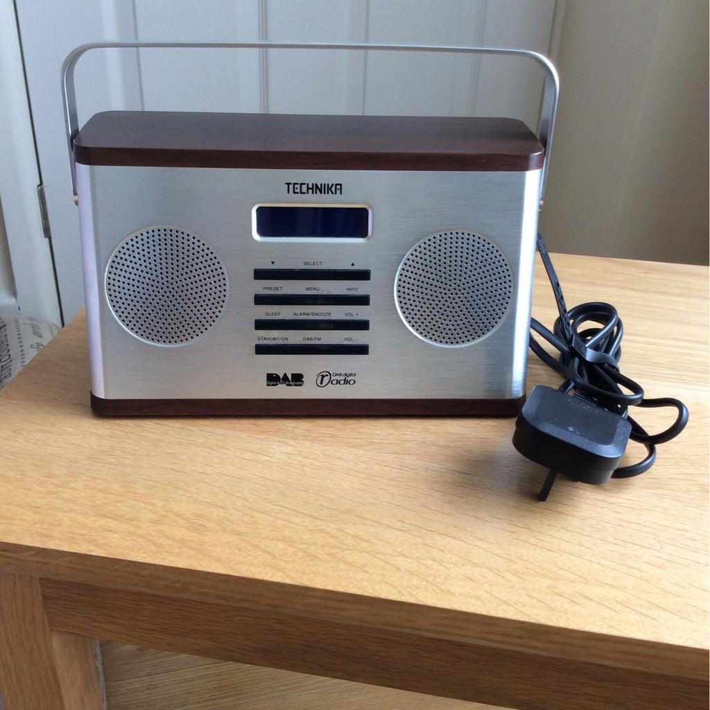 Technika Dab digital radio/alarm clock in WF15 Kirklees for £15.00 for