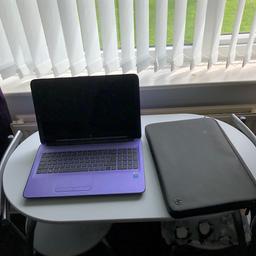 Windows 10 laptop with case and charging lead