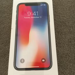 iPhone X, 64gb works on O2 but can easily be unlocked .collection .Thank you