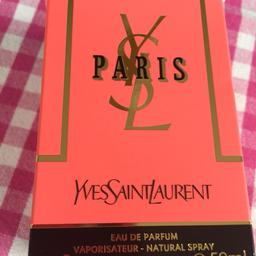 YSL „Paris“ Eau de Parfum 50 ml im Zerstäuber, nicht benutzt
