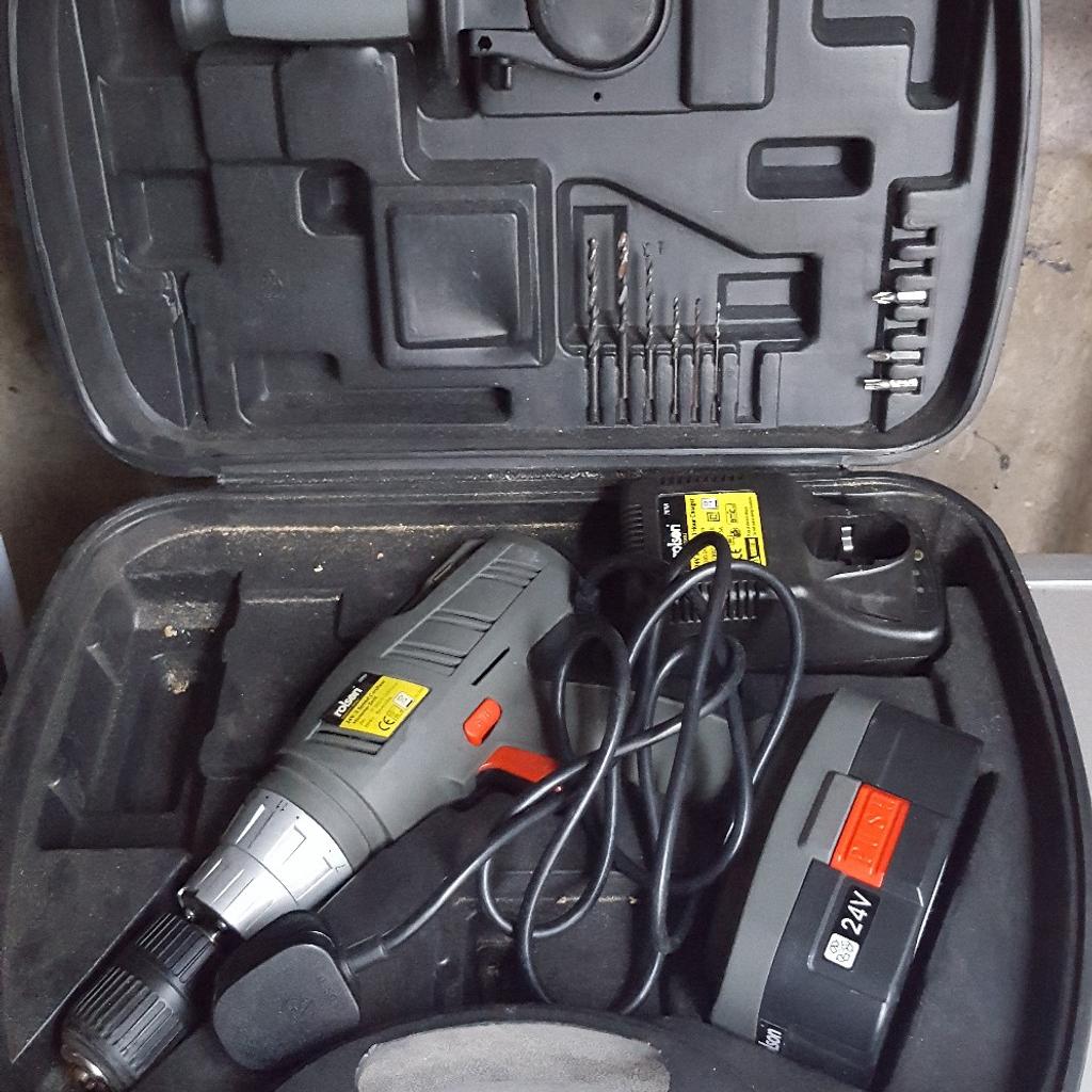 Rolson 24v cordless hammer drill used in WF15 Kirklees for