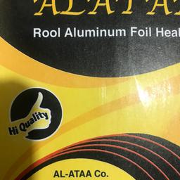 Alataa Aluminum foil for shisha good quality
1 for £1.50
 Or
 4 for £5.00