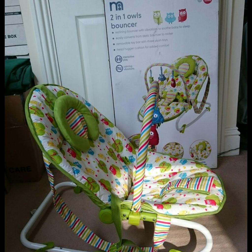 Mothercare owl sales bouncer