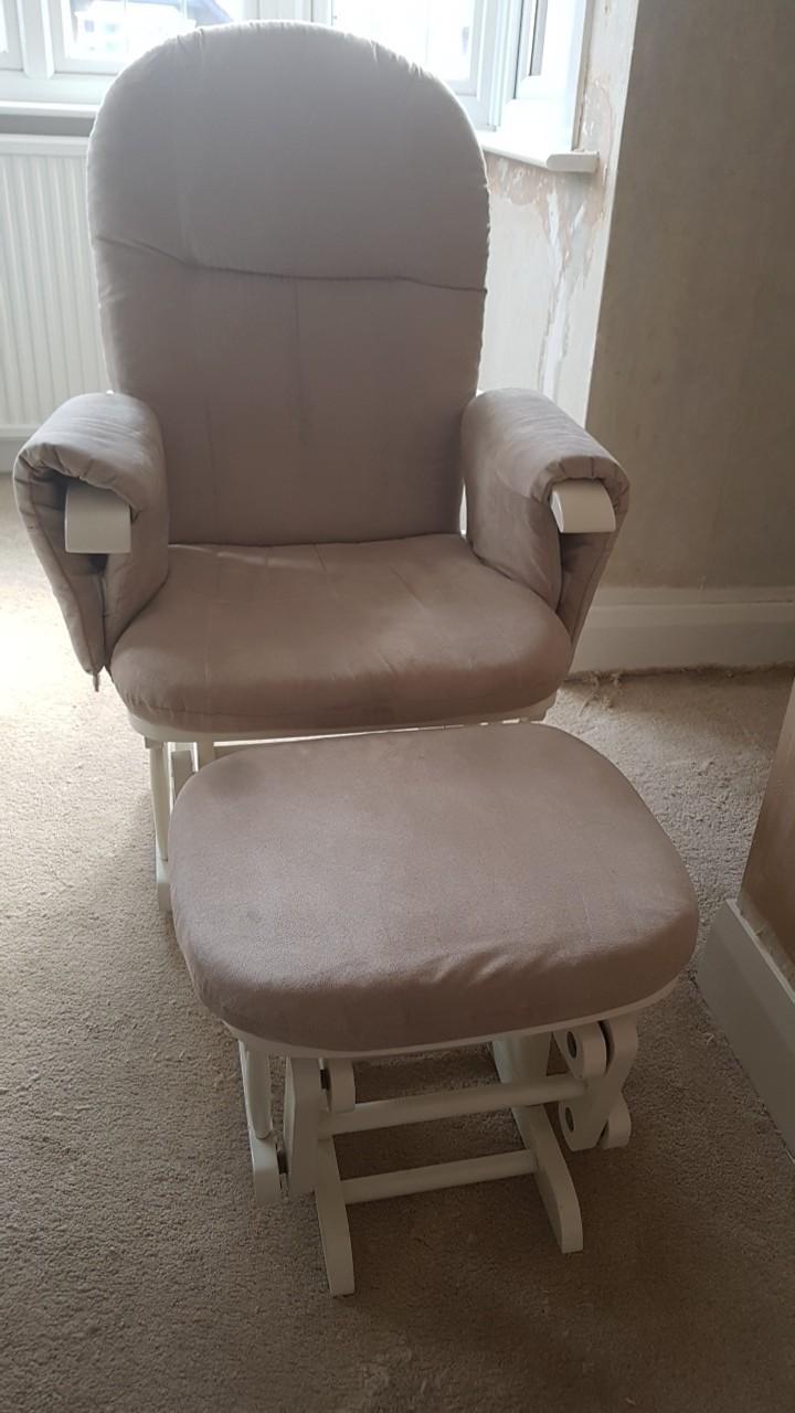 Tutti Bambini Nursing chair & Stool in SS0Sea for £25.00 for sale Shpock