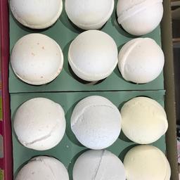 12 assorted bath bombs 
50p each 
Can post for cost