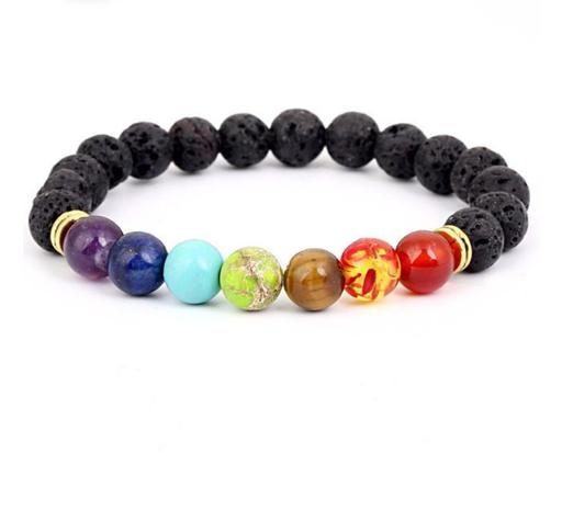 Buy & Sell Surrey Reigate and Banstead - Photos for Chakra Healing Lava Stone Diffuser Bracelet