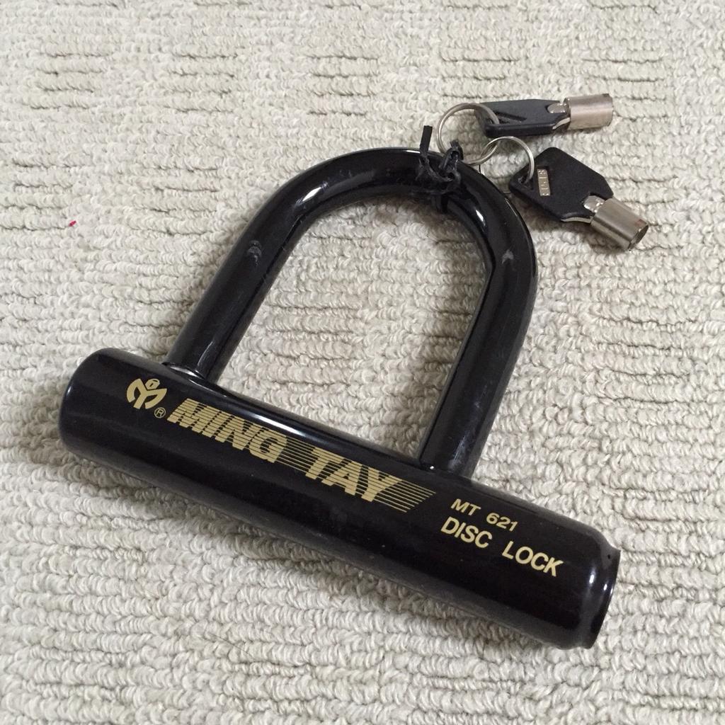 Ming Tay motorcycle disc lock MT621 in ST15 Stafford for 10.00