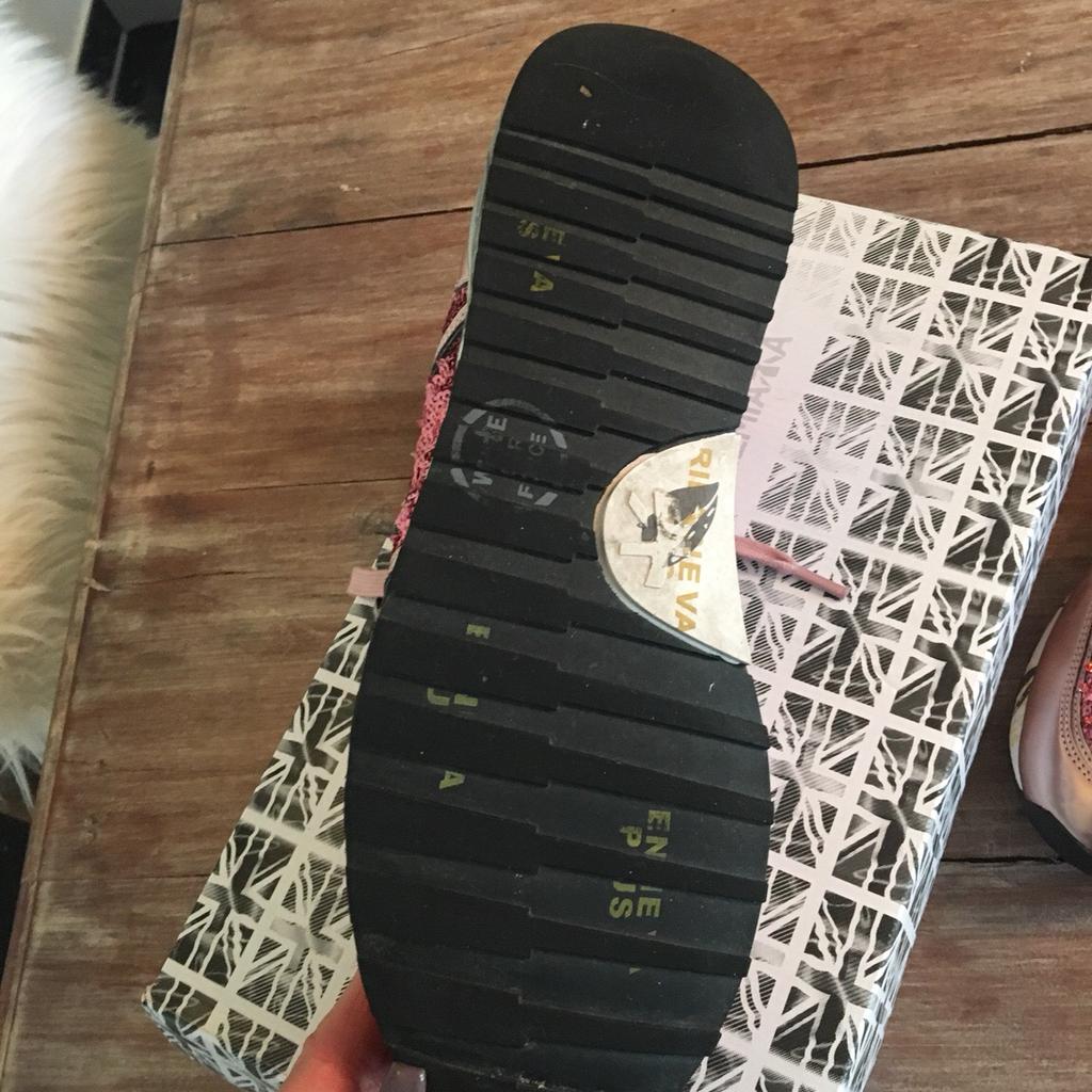 Prematia sneakers Schuhe gr. 40 pink glitzer in 68519 Viernheim für 120