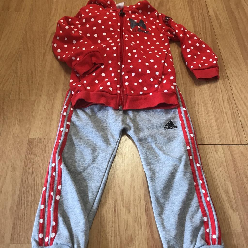 Minnie mouse adidas on sale tracksuit