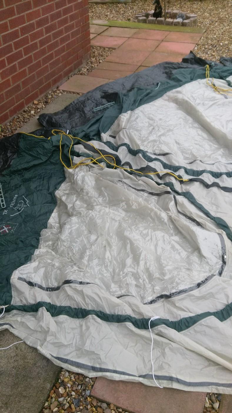 Base camp panorama xl porch awning in WN7 Wigan for £45.00 for sale